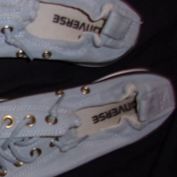 Converse womens 8 shoes shoe tennis blue chucks sneakers eight blue - Picture 4 of 4